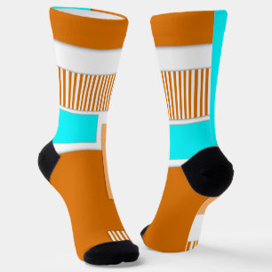 Geometrische Formen aus Papier Socken