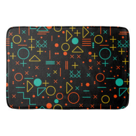 Geometrische Formen Badematte