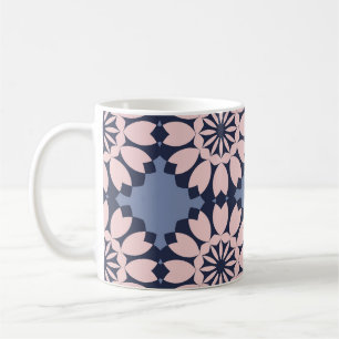 Geometrische Formen: Dekoratives Nahtloses Muster. Kaffeetasse