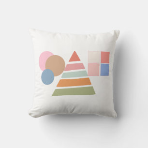 "Geometrische Formen dekoratives Pillow" Kissen