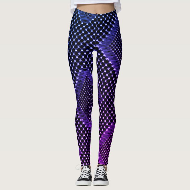 geometrische Formen der Diamantabmessungen Leggings (Vorderseite)