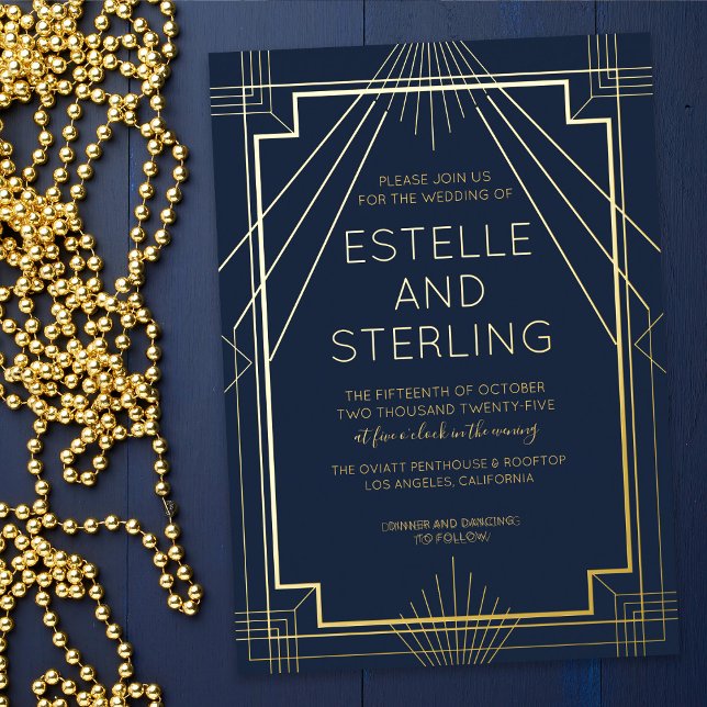 Geometrische Formen der Hochzeit von Fotos Folieneinladung (Von Creator hochgeladen)