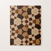 Geometrische Formen des Brawn Kaleidoscope