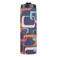 Geometrische Formen des Retro Geometric Mid Centur