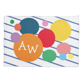 Geometrische Formen farbenfrohe Gestaltung der Kin Kissenbezug