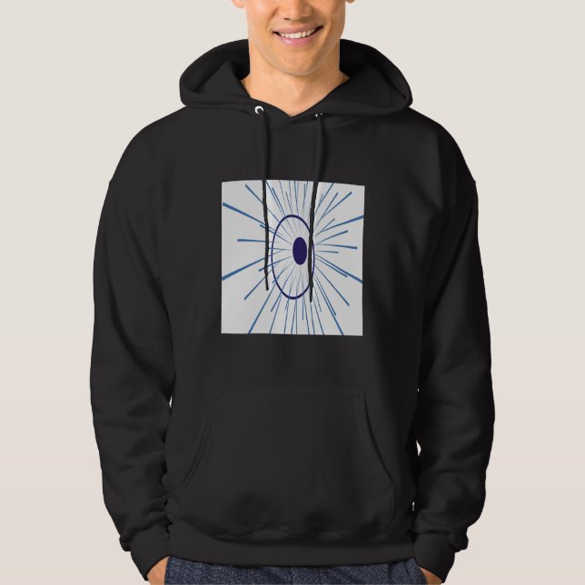 Geometrische Formen Hoodie (Vorderseite)