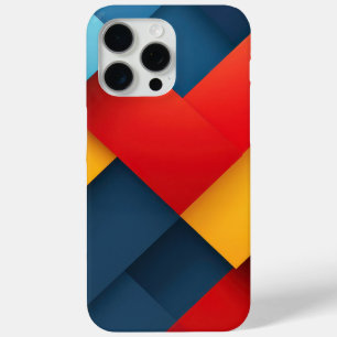 Geometrische Formen in lebhaften Farben Case-Mate iPhone Hülle