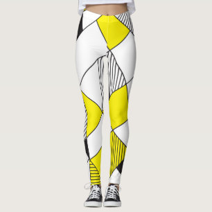 Geometrische Formen: Minimalistisches Nahtloses Mu Leggings