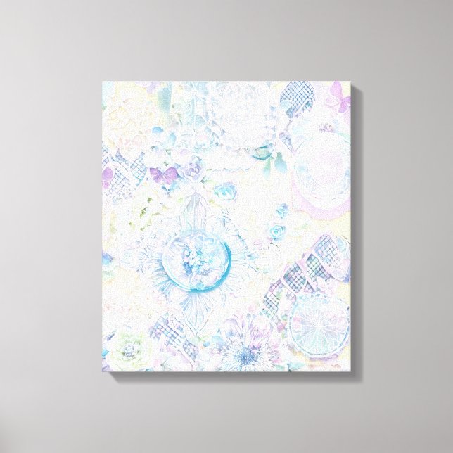 Geometrische Formen Moderne, farbenfrohe Kunst Can Leinwanddruck (Vorderseite)