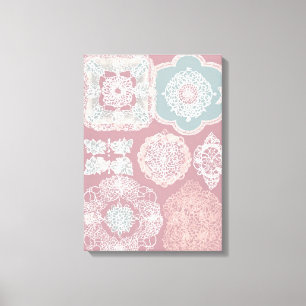 Geometrische Formen Moderne, farbenfrohe Kunst Can Leinwanddruck