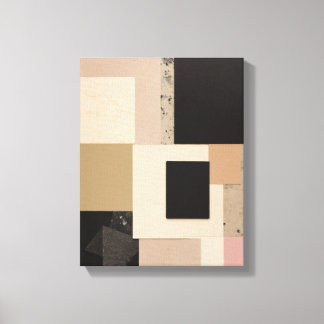 Geometrische Formen Moderne, farbenfrohe Kunst Can Leinwanddruck