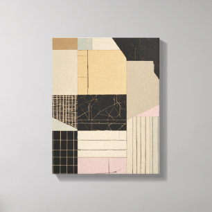 Geometrische Formen Moderne, farbenfrohe Kunst Can Leinwanddruck