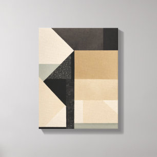 Geometrische Formen Moderne, farbenfrohe Kunst Can Leinwanddruck