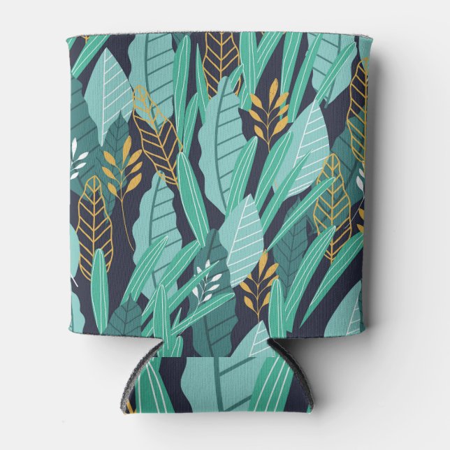 Geometrische Formen, nahtloses Muster Dosenkühler (Vorderseite)