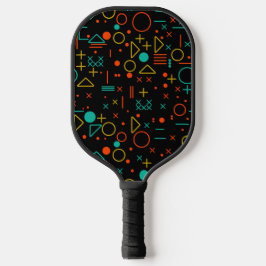 Geometrische Formen Pickleball Schläger