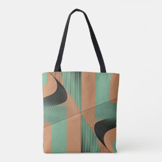 geometrische Formen retro vintage Terrakotta grün