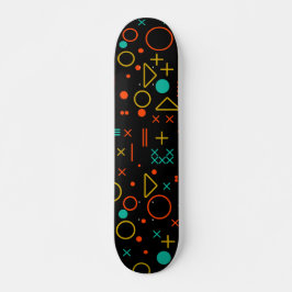 Geometrische Formen Skateboard