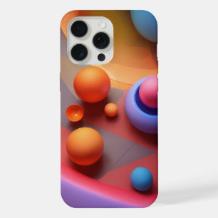 Geometrische Formen von RGB Luminogramm - volumetr iPhone 15 Pro Max Hülle