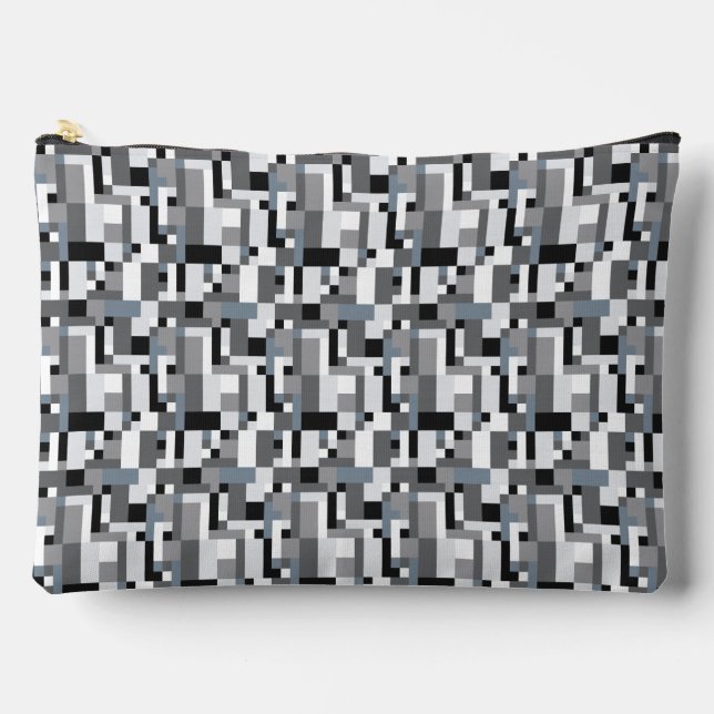 Geometrische Formen Zubehörtasche (Vorderseite)