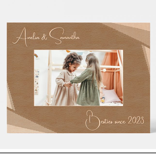 Geometrische Freunde Datum benutzerdefinierte Rahm Geätzte Rahmen (Von Creator hochgeladen)