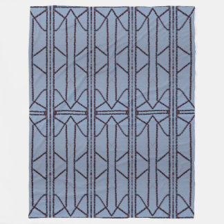 Geometrische Fusion-Fleece-Decke Fleecedecke