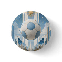 Geometrische Fußball-Stadtlandschaft-Argentinien