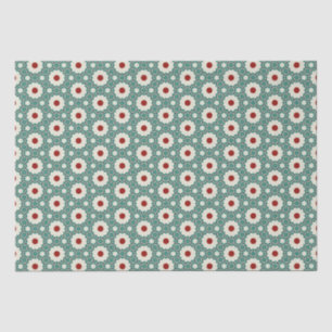 Geometrische Gemusterte Weihnachtsstars 9 Seidenpapier