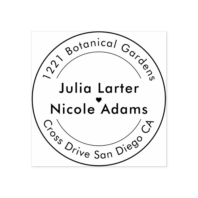 Geometrische Glitzern Kupfermetallische Hochzeit Gummistempel (Prägung)