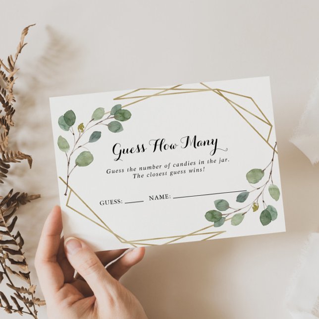 Geometrische Greenerie schätzt die Anzahl der Spie Visitenkarte (Von Creator hochgeladen)