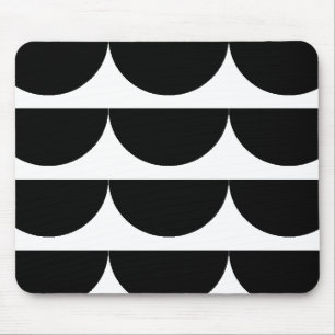 Geometrische Halbkreis-Mausunterlage Mousepad