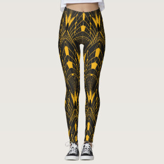 Geometrische Harmonie: Design digitaler Ornamente Leggings