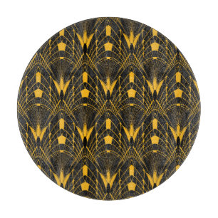 Geometrische Harmonie: Design digitaler Ornamente Schneidebrett