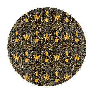 Geometrische Harmonie: Design digitaler Ornamente Schneidebrett