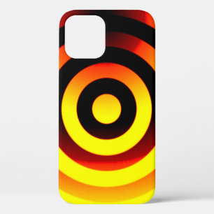 geometrische Hintergrundmuster der Kreise in Farbe Case-Mate iPhone Hülle