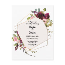 geometrische Hochzeit