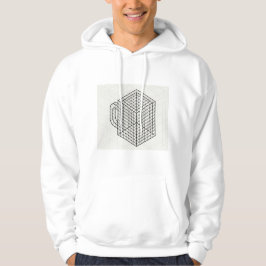 Geometrische Kaffeetasse Isometrische Gitterkunst  Hoodie