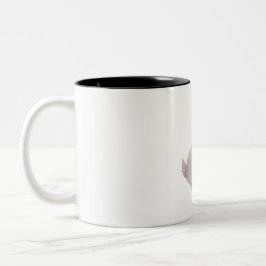 Geometrische Kaninchen-Tasse Zweifarbige Tasse
