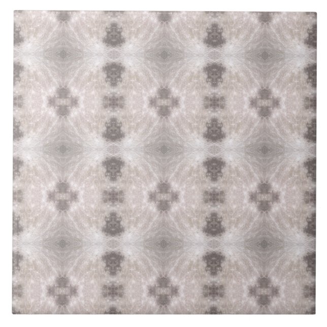 geometrische Konstruktion von Mondkratern Fliese (Vorderseite)