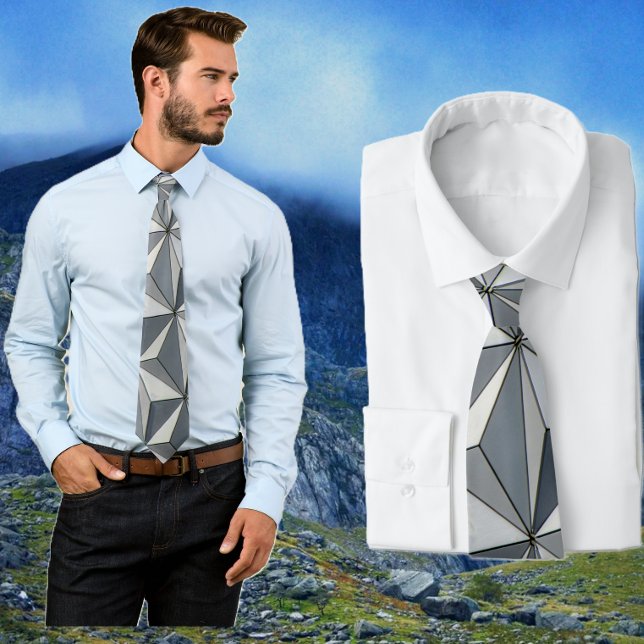 Geometrische Krawatte (Von Creator hochgeladen)