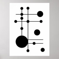 Geometrische Kreise und Linien, Abstrakte Kunst |