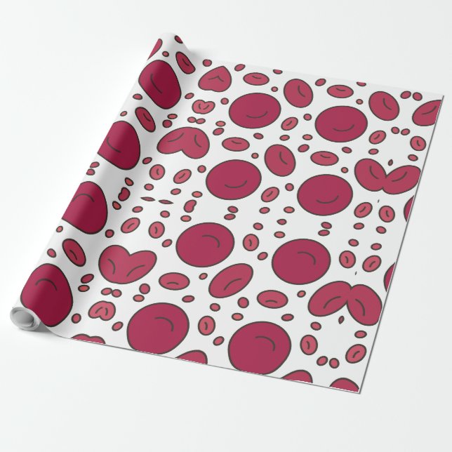 Geometrische Kreisform Geschenkpapier (Ungerollt)