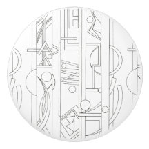 Geometrische Kunst des Architekten Dream-Modern Ba