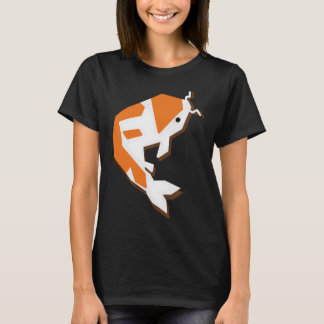 geometrische Kunst "Ich bin ein Koi-Fisch" für jed T-Shirt