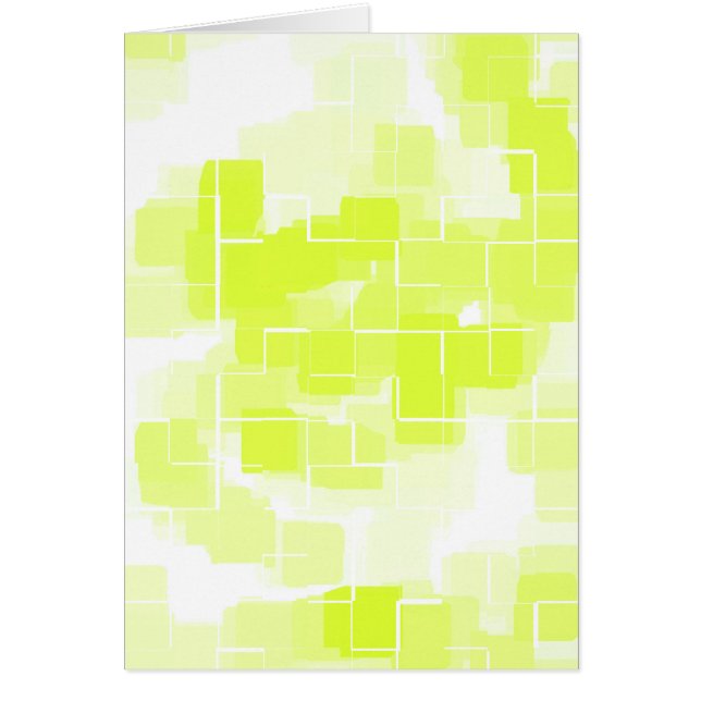 Geometrische Kunst "Lemon Meringue" (Vorne)