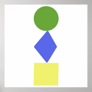 geometrische Kunst Poster