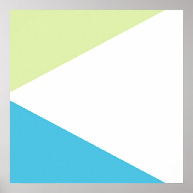 geometrische Kunst Poster (Vorne)