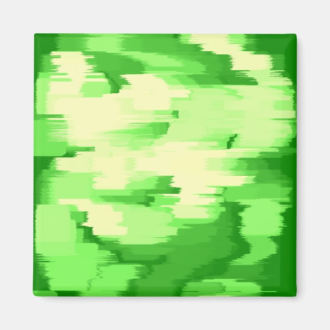 Geometrische Kunst "Salad Spinner" Magnet (Vorne)