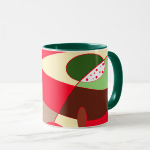 Geometrische Kunst Tasse
