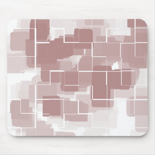 Geometrische Kunst "Traubensoda" Mousepad (Vorne)