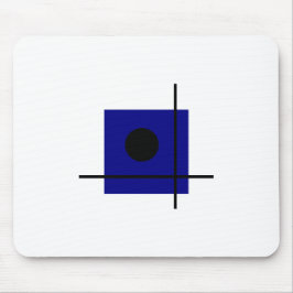 Geometrische Kunstkomposition des Bauhauses Mousepad